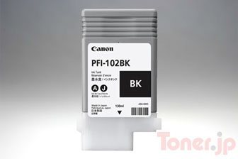 CANON PFI-102BK (染料ブラック) インクタンク 純正