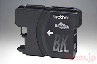 ブラザー LC16BK (黒) 大容量 インクカートリッジ 純正