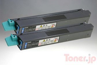 Toner.jp】LPC3T10CP ETカートリッジ (シアン) リサイクル (2個セット 