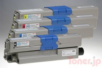 Toner.jp】TNR-C4K*2 (KCMY) 大容量トナーカートリッジリサイクル(4色 