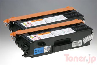 Toner.jp】TN-395C (シアン) トナーカートリッジ リサイクル (2個