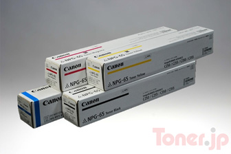 【Canon】NPG-65純正トナー4色セット Toner.jp】CANON NPG-65 トナー 純正 (4色セット) | トナー