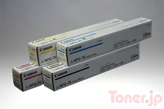 キヤノン【Canon】NPG-76トナー 4色セット Toner.jp】CANON NPG-76 トナー 純正 (4色セット) | トナー