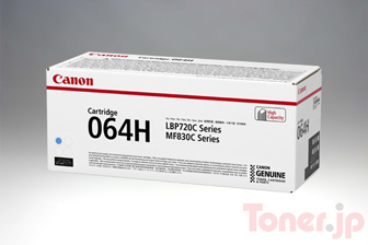 Toner.jp】CANON トナーカートリッジ064H (シアン) (CRG-064HCYN) 純正