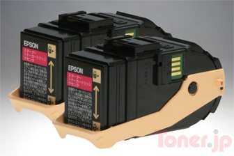 Toner.jp】エプソン LPC3T33MPV 環境推進トナー (マゼンタ2本パック