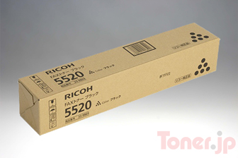 Toner.jp】RICOH FAXトナー ブラック 5520 純正 | トナー・リサイクル