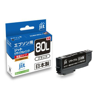 Toner.jp】エプソン IC6CL80L (増量6色パック) インクカートリッジ