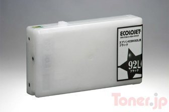 Toner.jp】エプソン ICBK92L (ブラック) インクカートリッジ 純正