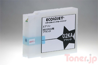 Toner.jp】エプソン IB02KA (ブラック) インクカートリッジ
