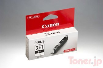 Toner.jp】CANON BCI-351XLBK (ブラック) インクタンク (大容量) 純正 