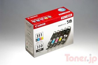 Canon インクタンク BCI-351+BCI-350 PIXUS CANON インクタンク BCI-351（BK/C/M/Y)+350/5MP 5色マルチ