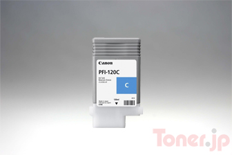 Toner.jp】CANON PFI-120C (染料シアン) インクタンク 純正 | トナー