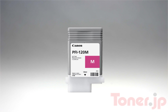 Toner.jp】CANON PFI-120M (染料マゼンタ) インクタンク 純正 | トナー