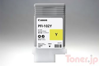 CANON PFI-102Y (染料イエロー) インクタンク 純正