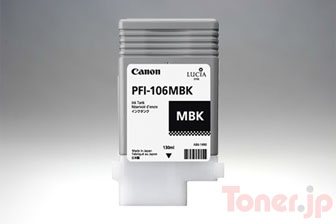 CANON PFI-106MBK (マットブラック) インクタンク 純正