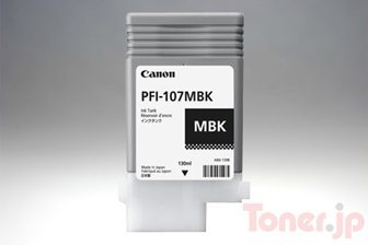 CANON PFI-107MBK (顔料マットブラック) インクタンク 純正