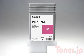 CANON PFI-107M (染料マゼンタ) インクタンク 純正