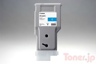 Toner.jp】CANON PFI-207C (染料シアン) インクタンク 純正 | トナー 