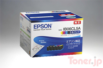 Toner.jp】エプソン IB06CL5A (5本パック) インクパック 純正