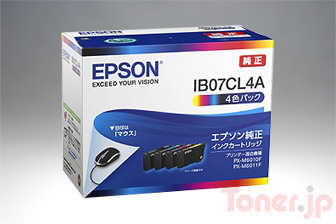 エプソン IB07CL4A (4色パック) インクカートリッジ 純正