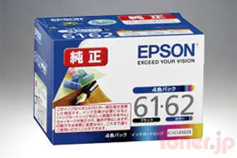 エプソン IC4CL6162B (4色パック) インクカートリッジ 純正