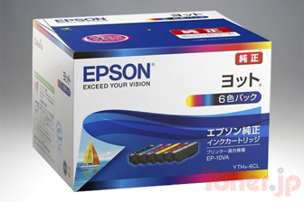 エプソン YTH-6CL (6色パック) インクカートリッジ 純正