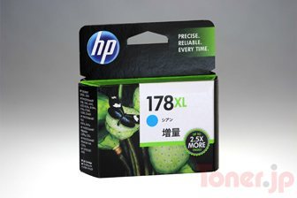 HP178XL (CB323HJ) (シアン) インクカートリッジ 増量 純正