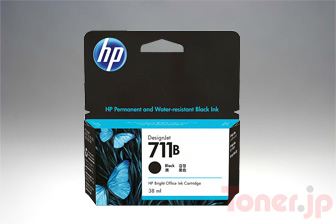 HP711B (3WX00A) ブラック インクカートリッジ 純正