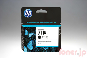 HP711B (3WX01A) ブラック インクカートリッジ 純正