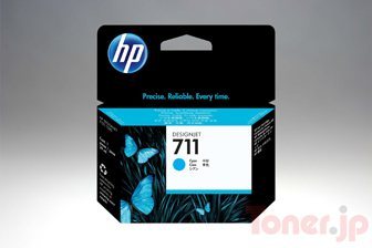 HP711 (CZ130A) シアン インクカートリッジ 純正