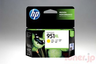 Toner.jp】HP951XL (CN048AA) (イエロー) インクカートリッジ 純正