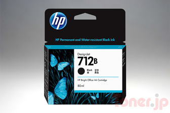 HP DesignJet 712B ブラックインクカートリッジ 80ml 日本HP HP