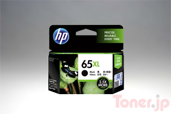 HP65XL (N9K04AA) 黒 (増量) インクカートリッジ 純正