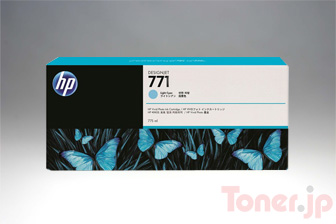 HP771 (B6Y04A) (ライトシアン) インクカートリッジ 純正