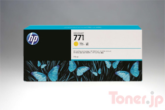 日本HP B6Y00A HP771B インクカートリッジ クロムレッド ＨＰ ＨＰ７７１Ｂ インクカートリッジ クロムレッド ７７５ｍｌ 顔料