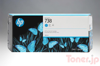 Toner.jp】HP738B (498P6A) (ブラック) インクカートリッジ 純正