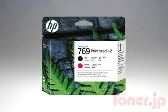 Toner.jp】HP769 (7K5U6A) (シアン/イエロー3-4) プリントヘッド 純正