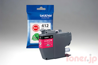 Toner.jp】ブラザー LC412-4PK (4色パック) インクカートリッジ 純正